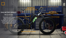 Load image into Gallery viewer, EUNORAU FAT-HS Dual Battery All Terrain Full Suspension Fat Tire Electric Mountain Bike