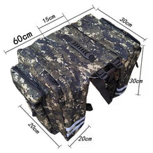 Load image into Gallery viewer, Eunorau Waterproof Pannier w/ Adjustable Straps, Hooks, &amp; Carrying Handles