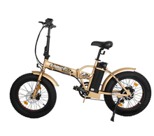 Load image into Gallery viewer, Ecotric Foldable Electric 48V 20" Fat Tire Bike