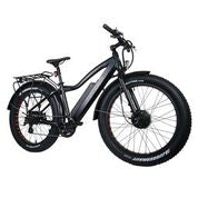 Load image into Gallery viewer, Eunorau FAT-AWD Electric Fat Tire Commuter Bike with All-Wheel Drive