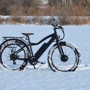 Load image into Gallery viewer, Eunorau FAT-AWD Electric Fat Tire Commuter Bike with All-Wheel Drive