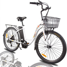 Load image into Gallery viewer, Ecotric Peacedove 350W 36V Electric Cruiser Bike